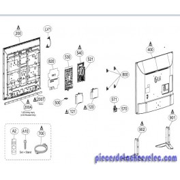 Bande LED pour Téléviseur LG Bande LED pour Téléviseur LG