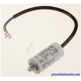 Condensateur 4MF 250/200MM 4,8 P2 pour Réfrigérateur Indesit Condensateur 4MF 250/200MM 4,8 P2 pour Réfrigérateur Indesit