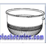 Cuve Anti Adhesive 6L  pour cocotte Clipso minut DELICE SEB