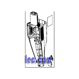 Demi Boitier Arriere Noir pour Aspirateur XCOMBO ROWENTA Demi Boitier Arriere Noir pour Aspirateur XCOMBO ROWENTA