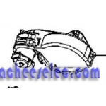 Buse Arriere +Isolant Phonique pour Aspirateur Robot X-PLORER SERIE 75 ROWENTA