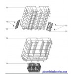 Panier Superieur pour Lave-Vaisselle Brandt