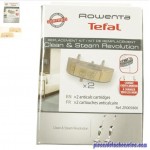Cartouche Anti Calcaire x2 pour Aspirateur Nettoyeur Vapeur CLEAN STREAM ROWENTA