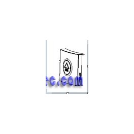 Trappe Avant Noir pour KITCHEN MACHINE MASTERCHEF ESSENTIAL 4.8L MOULINEX Trappe Avant Noir pour KITCHEN MACHINE MASTERCHEF ESSENTIAL 4.8L MOULINEX