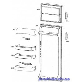 Porte Congelateur avec Joint pour Refrigerateur Arthur Martin Porte Congelateur avec Joint pour Refrigerateur Arthur Martin