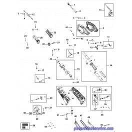 Sortie Entree Moteur pour Taille Haie BLACK DECKER