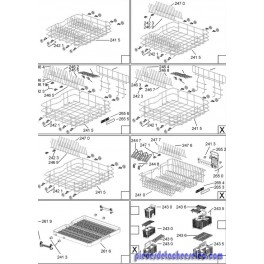 Panier Inferieur pour Lave-Vaisselle Whirlpool