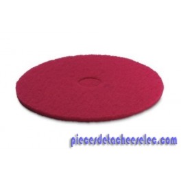 Tampon moyennement souple rouge 457 mm pour Autolaveuse KARCHER