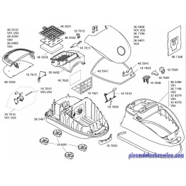 Couvercle pour Aspirateur SIEMENS Couvercle pour Aspirateur SIEMENS