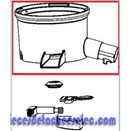 Corps/extracteur de jus pour Extracteur de Jus Moulinex