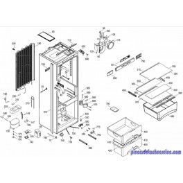 Tiroir Compartiment pour Refrigerateur LIEBHERR Tiroir Compartiment pour Refrigerateur LIEBHERR