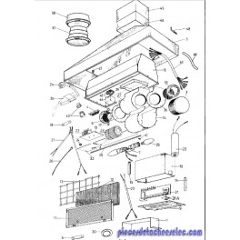Filtre Metallique à Graisse pour Hotte GAGGNEAU Filtre Metallique à Graisse pour Hotte GAGGNEAU