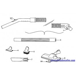 Flexible pour Aspirateur TORNADO