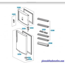 Balconnet Congelateur pour Réfrigérateur SAMSUNG Balconnet Congelateur pour Réfrigérateur SAMSUNG