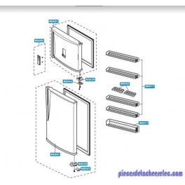 Balconnet Congelateur pour Réfrigérateur SAMSUNG