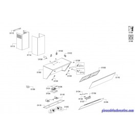 Plateau de Verre pour Hotte BOSCH