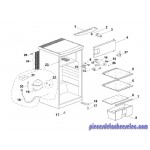 Portillon Evaporateur pour Réfrigérateur Proline