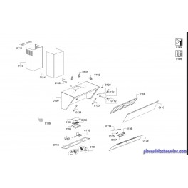 Plateau en Verre pour Hotte BOSCH