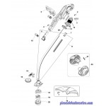 Sortie Ensemble Tube pour Coupe Bordures BLACK & Decker