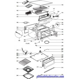 Cablage Interieur pour Four DE DIETRICH Cablage Interieur pour Four DE DIETRICH