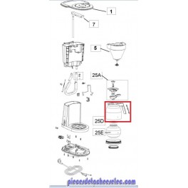 Verseuse pour Cafetiere Melitta Verseuse pour Cafetiere Melitta