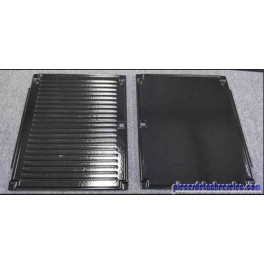 Plaque de Cuisson Fonte Emaillée Reversible Brillante pour Barbecue Campingaz Plaque de Cuisson Fonte Emaillée Reversible Brillante pour Barbecue Campingaz