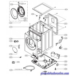Platine de Puissance pour Machine à Laver LG Platine de Puissance pour Machine à Laver LG