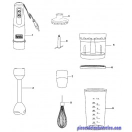 Goblet pour Mixeur Blender BLACK & DECKER Goblet pour Mixeur Blender BLACK & DECKER