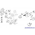 Sortie Ensemble Poignée pour Nettoyeur Haute Pression BLACK DECKER 