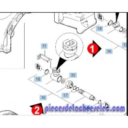 Union rotative complète pour Nettoyeur Haute Pression Karcher Union rotative complète pour Nettoyeur Haute Pression Karcher