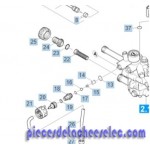 Poignée Chimie pour Nettoyeur Haute Pression Eau Froide Thermique HD 1050 B Kärcher