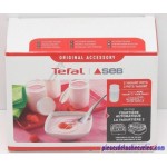 Pot+Couvercle x 2  pour Yaourtière Automatique, Classic, Duetto Seb