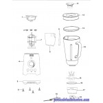 Sortie Entrée Moteur pour Mixeur Blender BLACK & DECKER