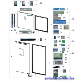 Joint de Congélateur pour Réfrigérateur Samsung Joint de Congélateur pour Réfrigérateur Samsung