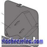 Volet pour machine à café Delonghi