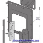 Flanc Droit pour machine à café Delonghi