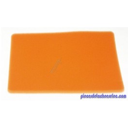 Filtre Chemine Mousse Orange pour Aspirateur Traineau Electrolux