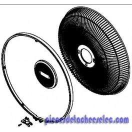 Grille/avant/complet pour Ventilateur Essentiel + ROWENTA Grille/avant/complet pour Ventilateur Essentiel + ROWENTA