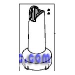 Pied/ventilateur/blanc pour Ventilateur Essentiel + ROWENTA