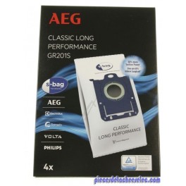 4 Sacs pour Aspirateur Electrolux