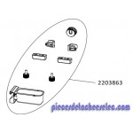Kit Accessoires: Pieds Volant Tasse à Graisse Crochet Pour Cable Vis pour Plancha  CAMPINGAZ