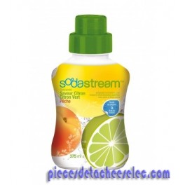 Concentré x2 Citron Vert Pêche de Sodastream Concentré x2 Citron Vert Pêche de Sodastream
