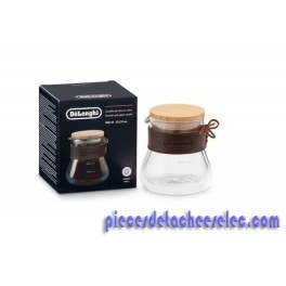 Carafe en verre à double paroi
