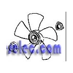 Helice Et Bague Pour Ventilateur Turbo Silence Extreme Plus Rowenta 