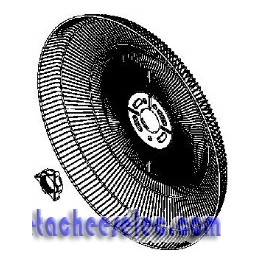 Grille Arriere Et Ecrou Pour Ventilateur Essential Plus VU4440FO/750 Pour Rowenta Grille Arriere Et Ecrou Pour Ventilateur Essential Plus VU4440FO/750 Pour Rowenta