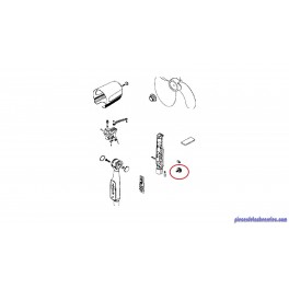 Vis Verrou Pour Ventilateur Essential PLus VU4440FO/750 Pour Rowenta Vis Verrou Pour Ventilateur Essential PLus VU4440FO/750 Pour Rowenta