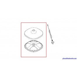 Socle Pour Ventilateur Essential Plus VU4440FO/750 Pour Rowenta Socle Pour Ventilateur Essential Plus VU4440FO/750 Pour Rowenta