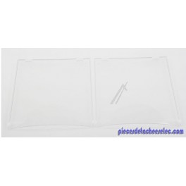Kit de 2 Clayettes Plastiques pour Réfrigérateur DE DIETRICH Kit de 2 Clayettes Plastiques pour Réfrigérateur DE DIETRICH