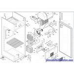 Capot Evaporateur pour Réfrigérateur LIEBHERR