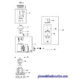 Circuit Imprimé pour Mixeur Blender BLACK & DECKER Circuit Imprimé pour Mixeur Blender BLACK & DECKER